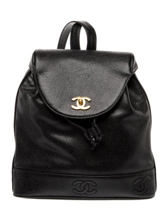 Chanel Caviar Triple CC Backpack