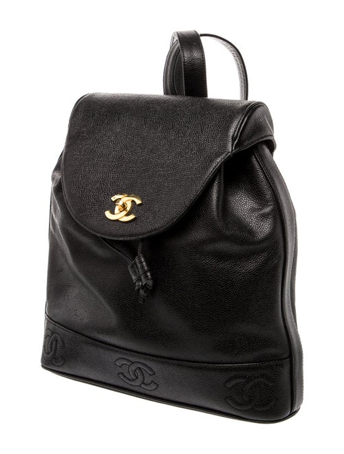 Chanel Caviar Triple CC Backpack
