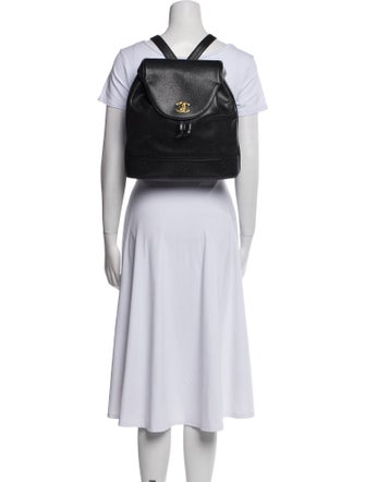 Chanel Caviar Triple CC Backpack