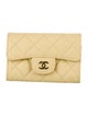 Chanel Interlocking CC Logo Wallet