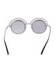 Chanel Interlocking CC Logo Round Sunglasses