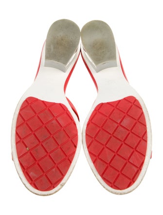 Chanel 2019 Interlocking CC Logo Slingback Sandals