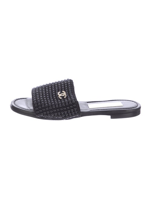 Chanel 2025 Interlocking CC Logo Slides