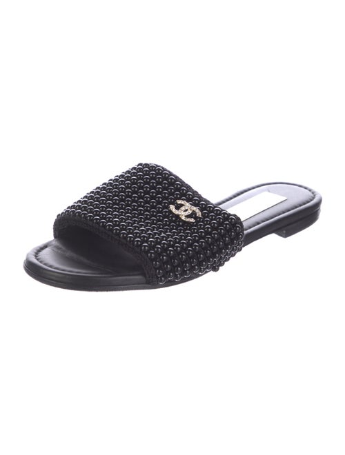 Chanel 2025 Interlocking CC Logo Slides