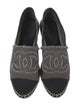 Chanel 2012 Interlocking CC Logo Espadrilles