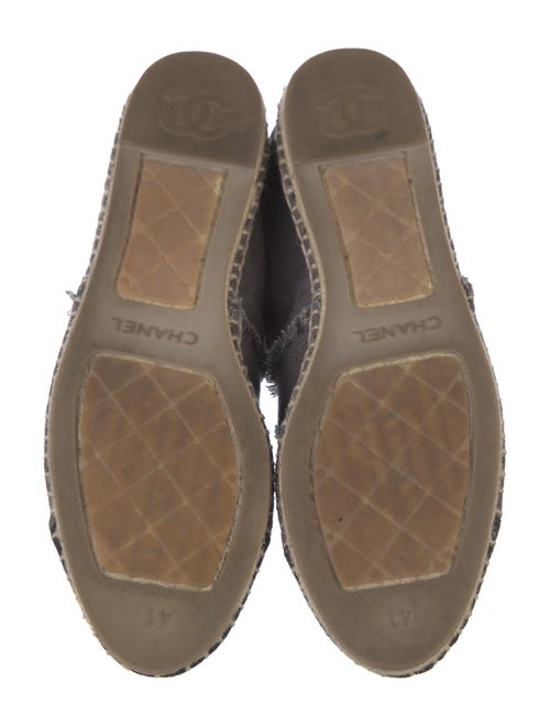 Chanel 2012 Interlocking CC Logo Espadrilles