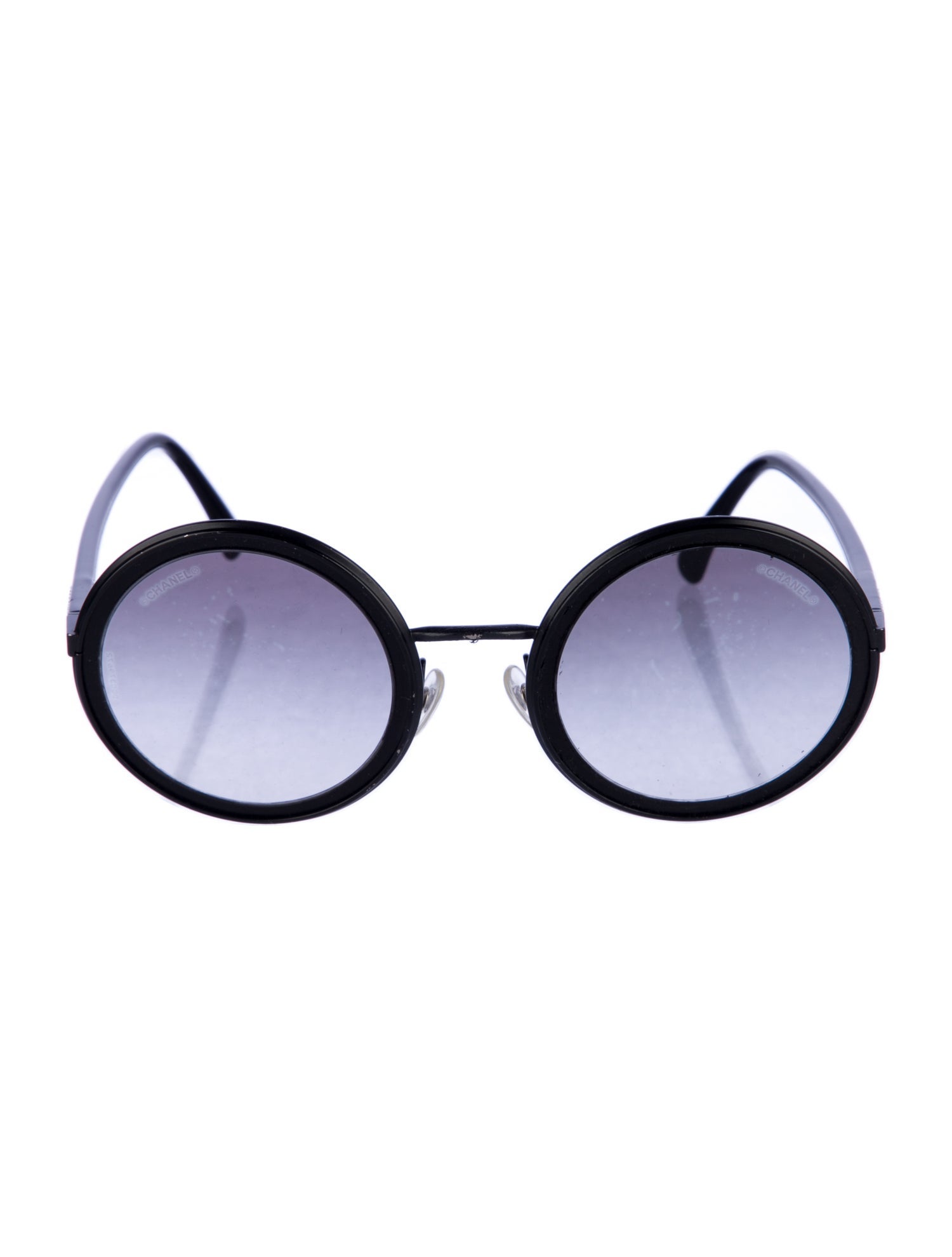 Chanel Interlocking CC Logo Round Sunglasses