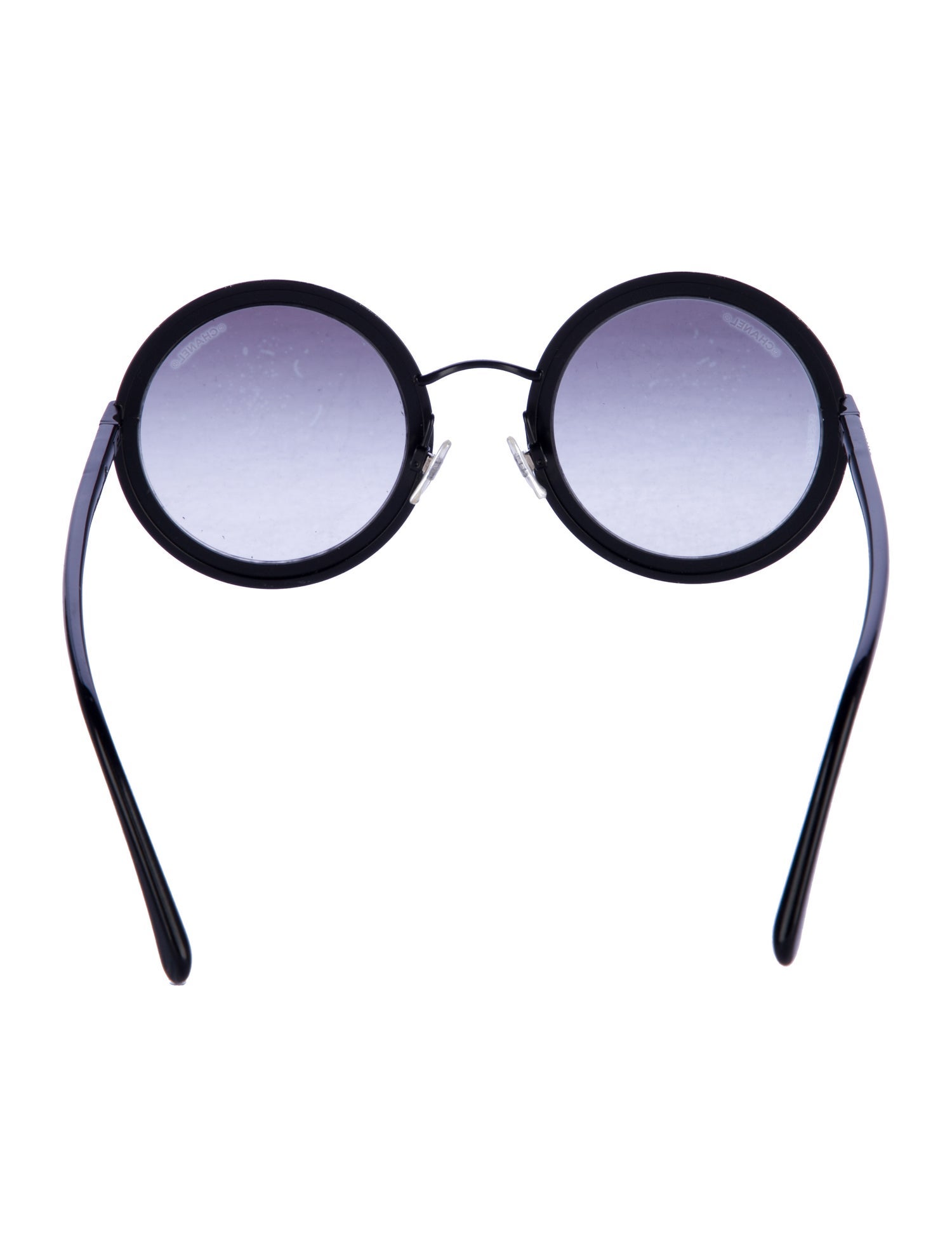 Chanel Interlocking CC Logo Round Sunglasses