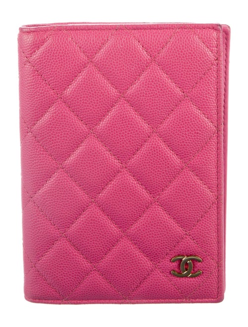 Chanel Quilted CC Passport Cover