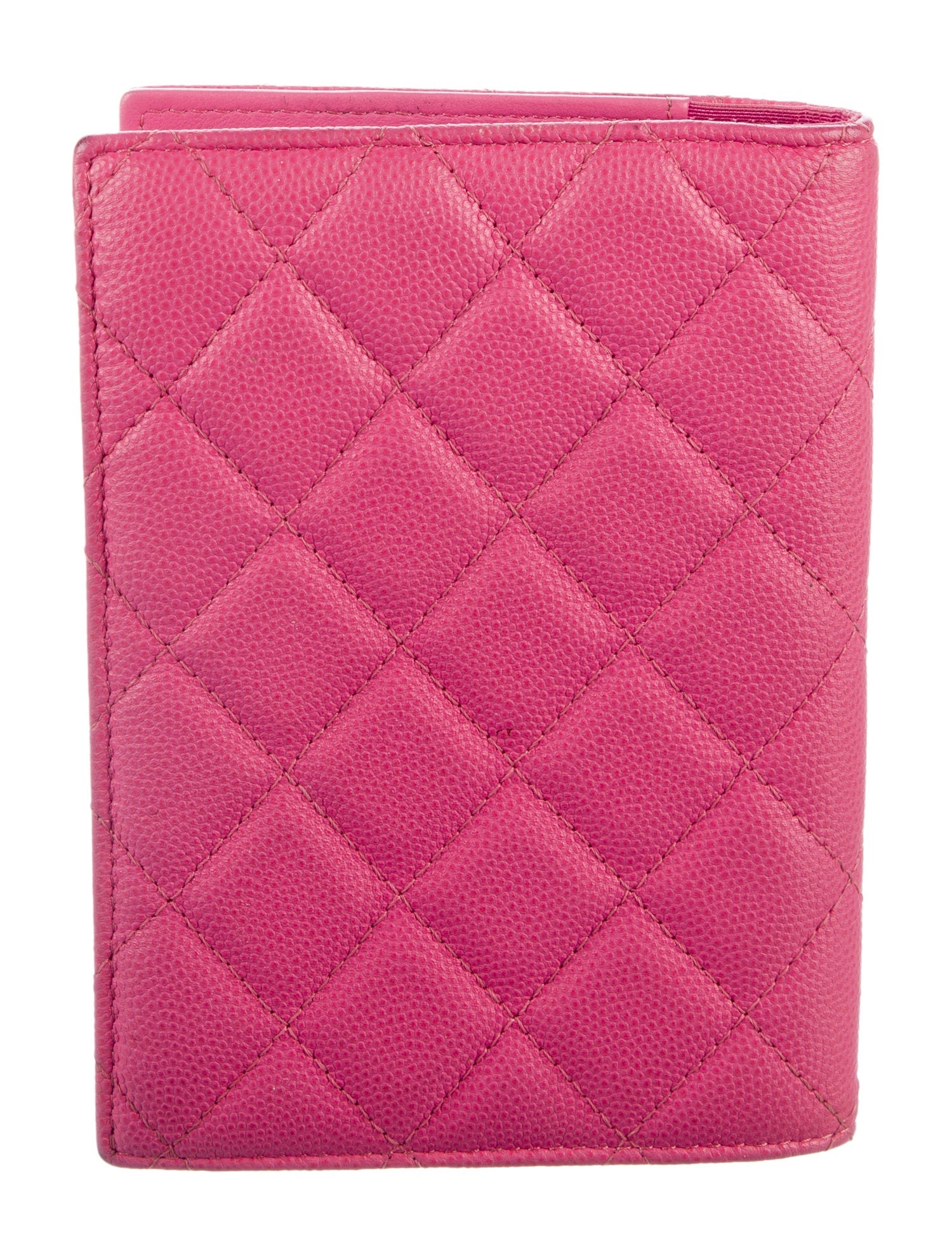 Chanel Quilted CC Passport Cover