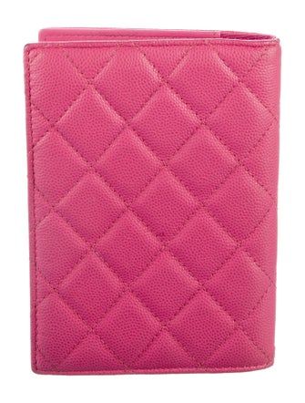 Chanel Quilted CC Passport Cover