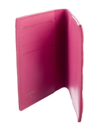 Chanel Quilted CC Passport Cover