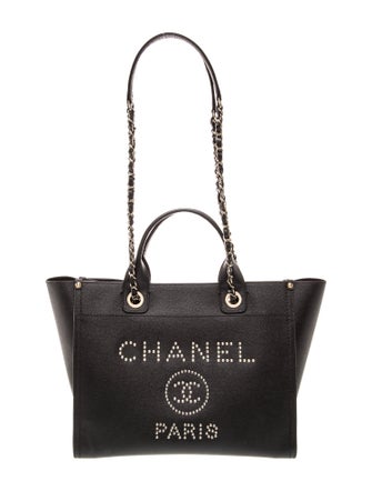 Chanel Small Studded Shopping Bag