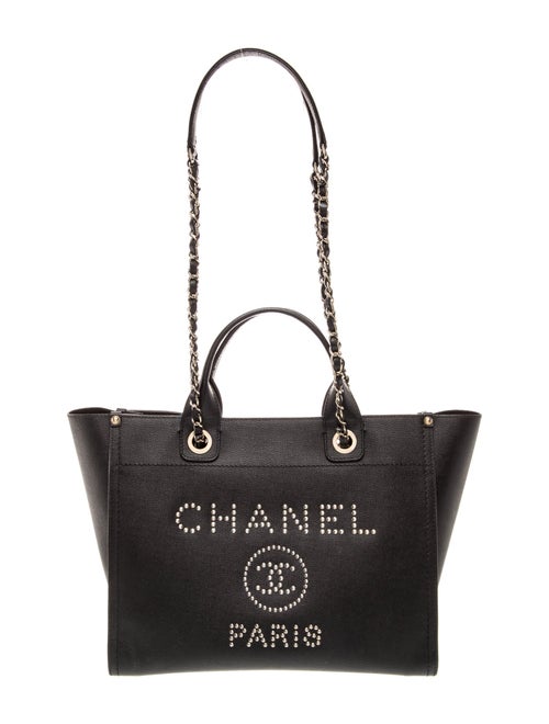 Chanel Small Studded Shopping Bag