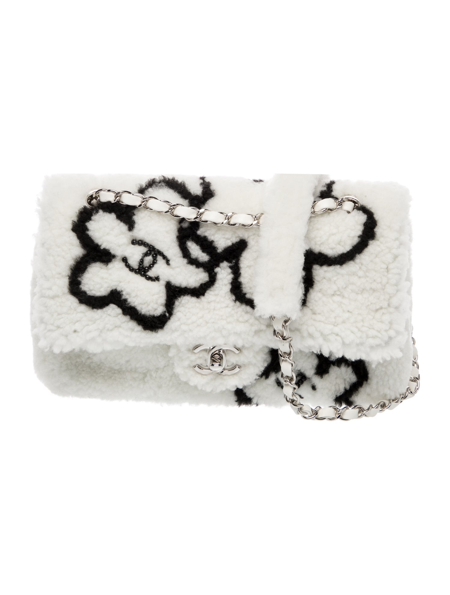 Chanel Medium Shearling Flap Bag