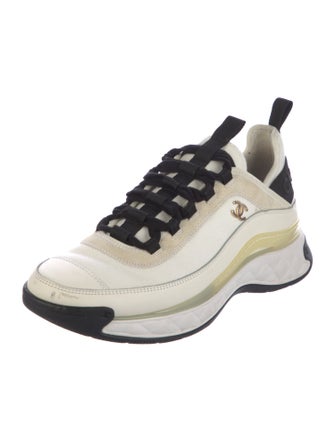 Chanel Interlocking CC Logo Sneakers