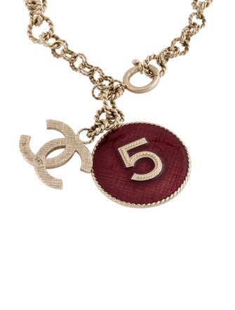 Chanel Resin CC Charm Bracelet