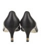 Chanel Interlocking CC Logo Leather Pumps