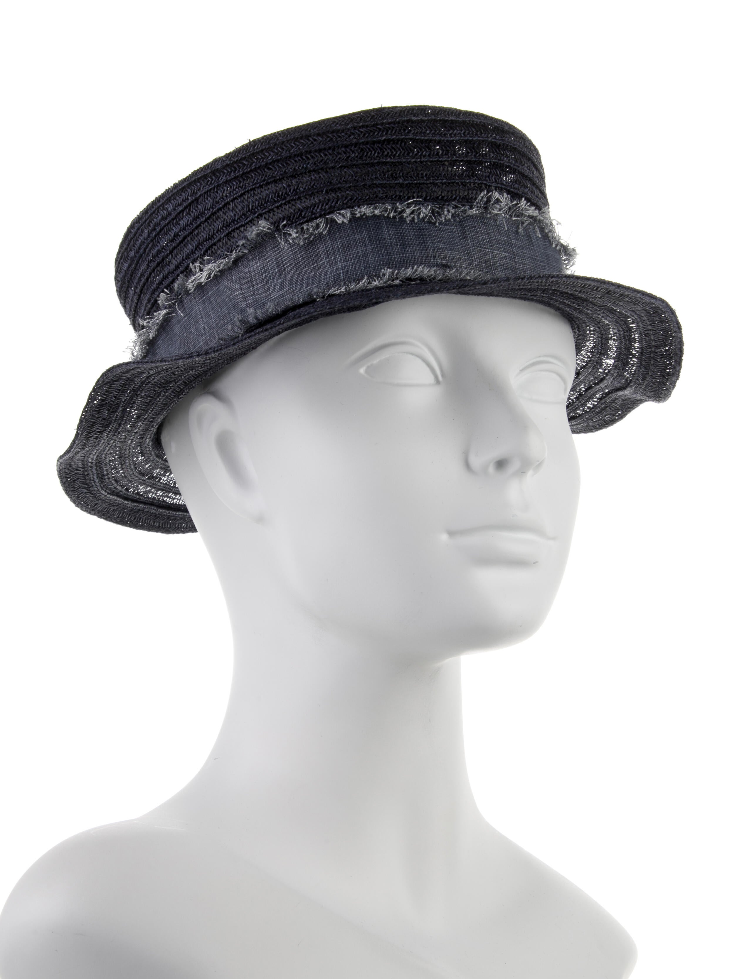 Chanel CC Straw Hat