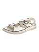 Chanel 2022 Interlocking CC Logo Slingback Sandals