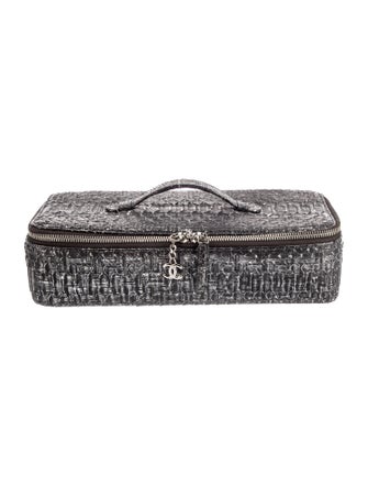 Chanel CC Python Jewelry Case