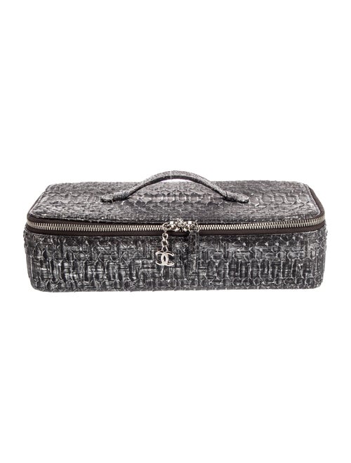 Chanel CC Python Jewelry Case