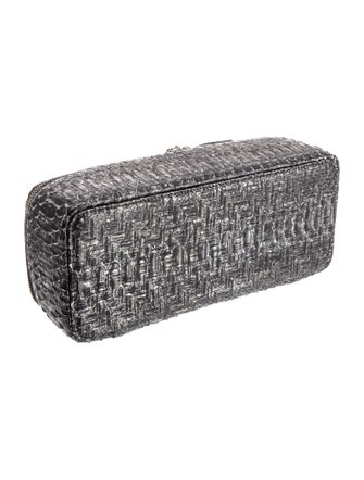Chanel CC Python Jewelry Case
