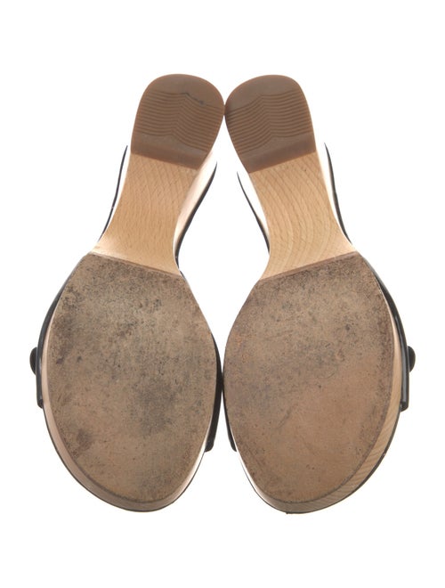 Chanel 2003 Interlocking CC Logo Slides