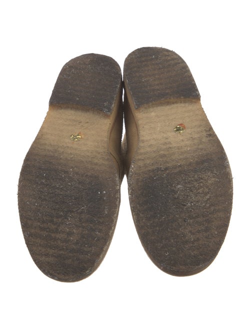 Chanel 2000's Suede Lace-Up Boots