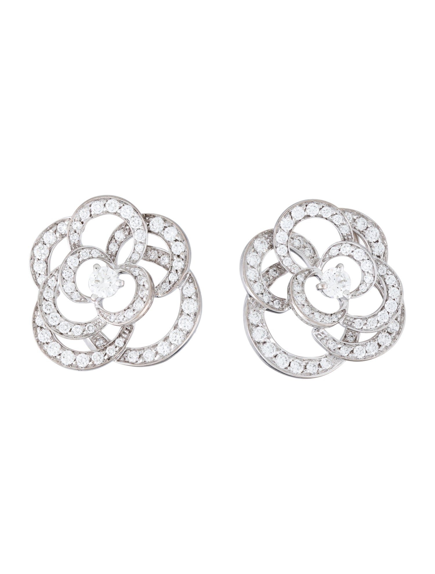 Chanel Fil de Camélia Earrings