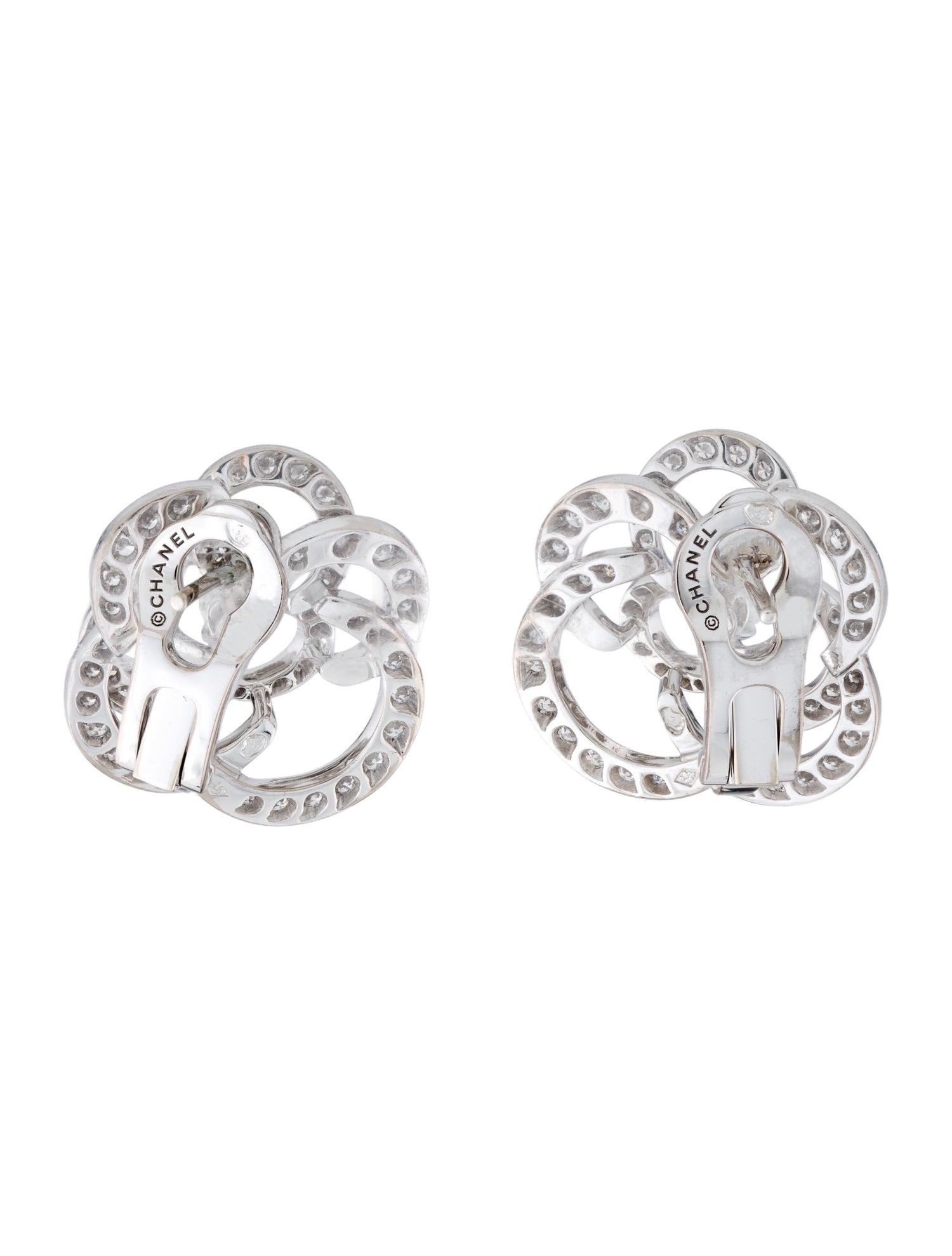 Chanel Fil de Camélia Earrings