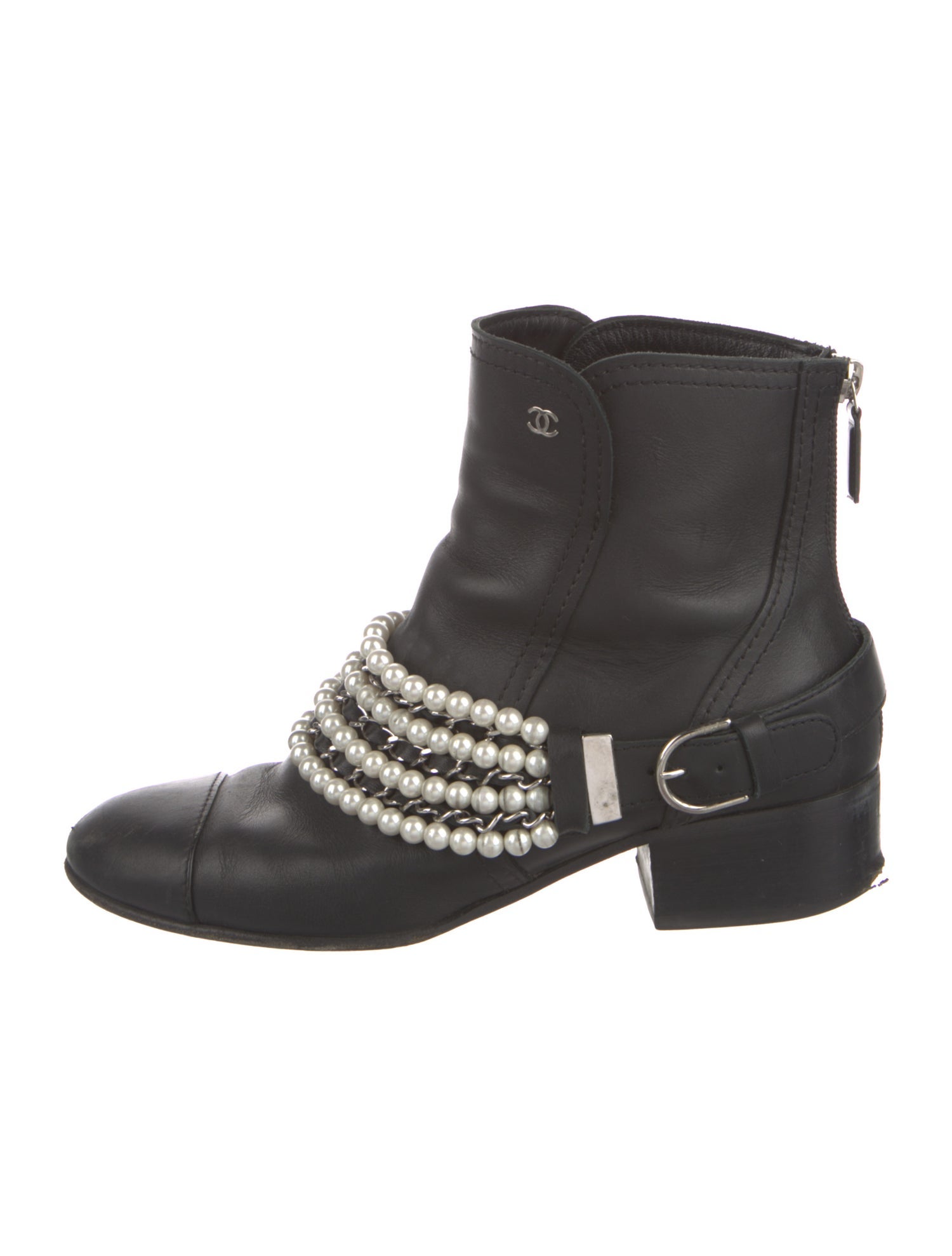 Chanel 2018 Paris-Hamburg Moto Boots