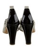 Chanel Interlocking CC Logo Leather Pumps
