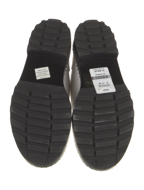 Chanel 2018 Interlocking CC Logo Combat Boots