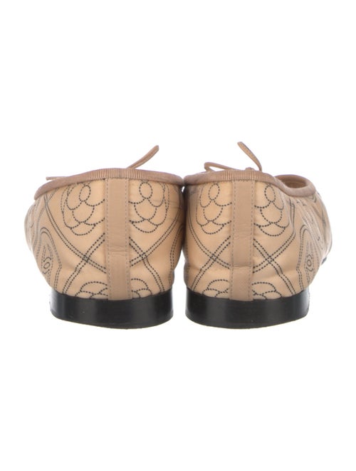Chanel 2018 Interlocking CC Logo Ballet Flats