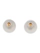 Chanel 2023 Resin CC Stud Earrings