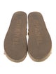 Chanel 2021 Interlocking CC Logo Sandals