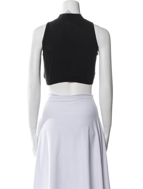 Chanel 2003 Graphic Print Crop Top