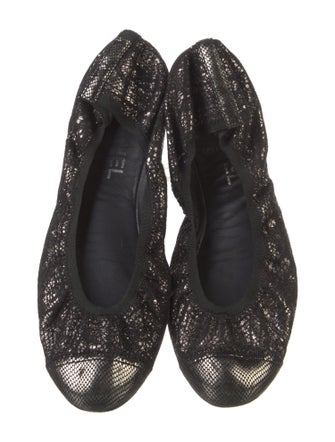 Chanel Leather Flats
