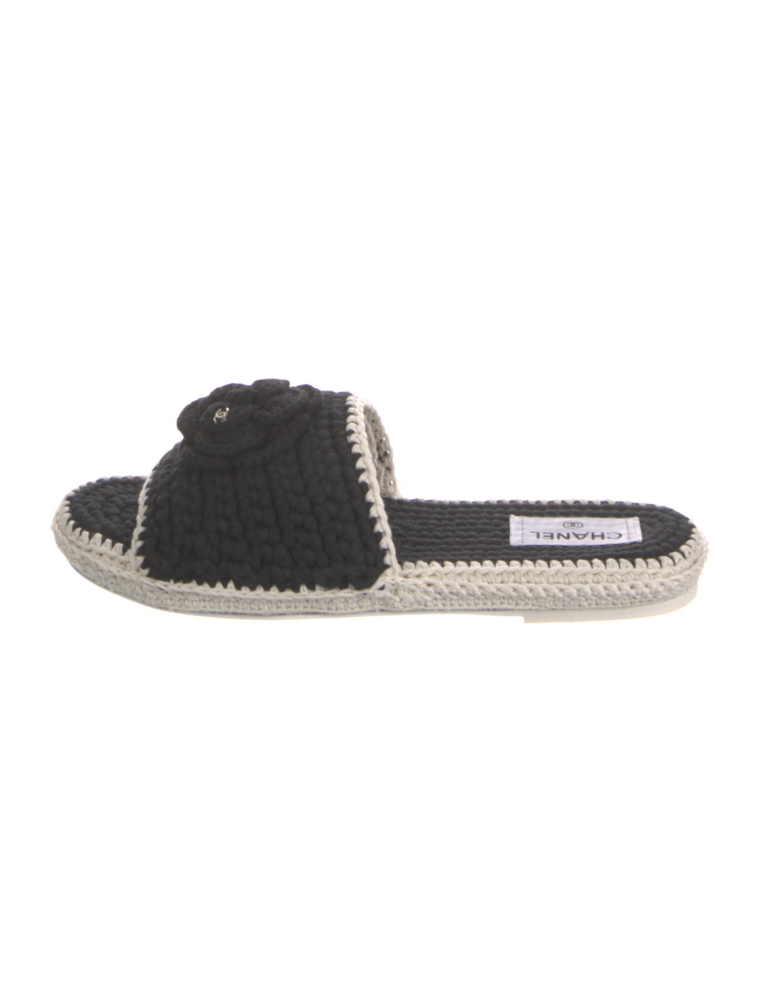 Chanel 2023 Interlocking CC Logo Espadrilles