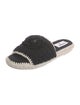 Chanel 2023 Interlocking CC Logo Espadrilles