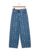 Chanel 2023 Wide Leg Jeans