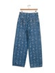 Chanel 2023 Wide Leg Jeans