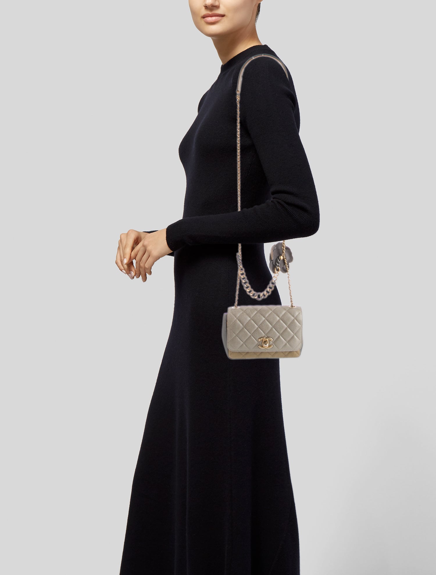 Chanel Paris-Cosmopolite Private Affair Flap Bag w/ Pouch