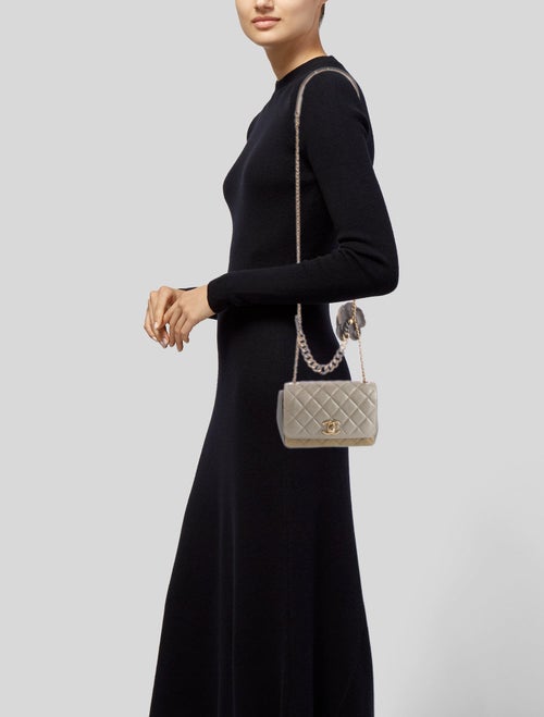 Chanel Paris-Cosmopolite Private Affair Flap Bag w/ Pouch