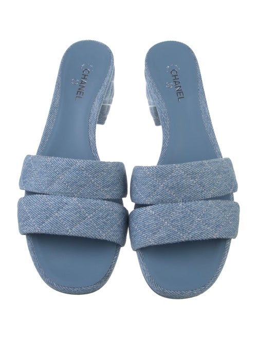 Chanel 2025 Interlocking CC Logo Slides