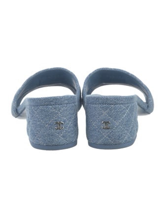 Chanel 2025 Interlocking CC Logo Slides