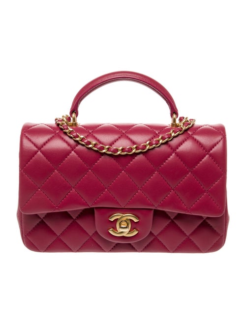 Chanel Rectangular Mini Top Handle Flap Bag