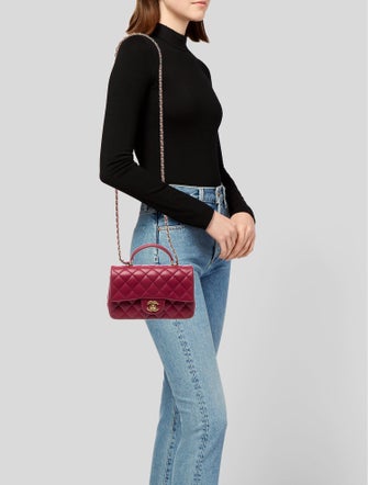 Chanel Rectangular Mini Top Handle Flap Bag