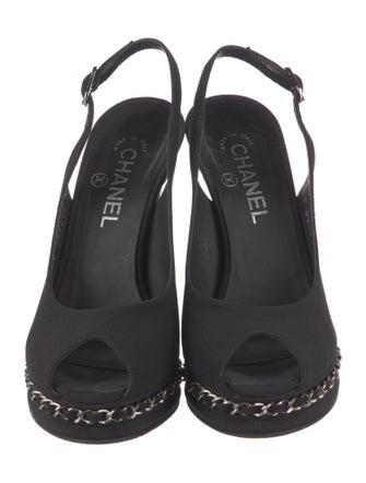 Chanel Interlocking CC Logo Canvas